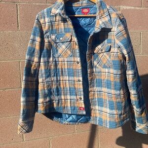 Flannel dickies jacket